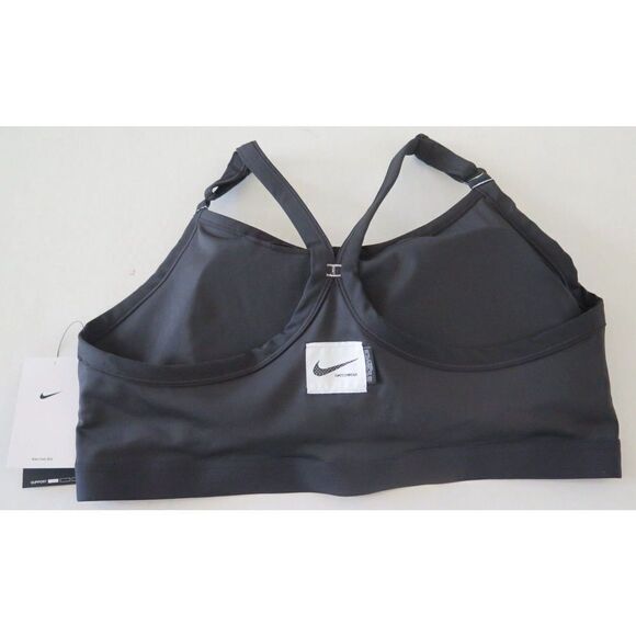 Nike DN4638 010 Women's Plus Sz 1X Black Indy Light Support Padded Sports Bra - Picture 7 of 8